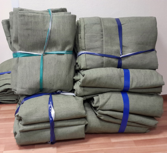Полог брезентовый ОП 450 г/м2 - 10x15м Полог брезентовый ОП 450 г/м2 - 10x15м